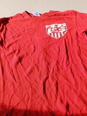 Gildan Red Short-Sleeve Kids USA SoccerTee